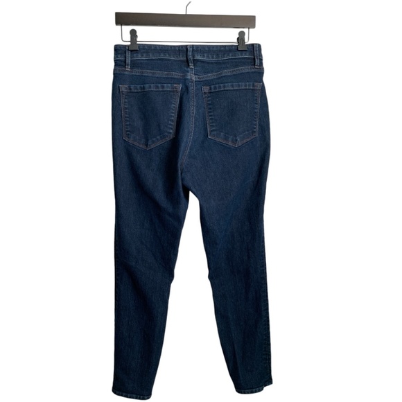 Ann Taylor Loft Women's Jeans 8/29 Dark Wash Denim Curvy High Waist Skinny Ankle - Picture 4 of 7